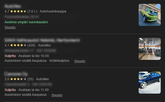 3 Ensimmäistä Autokauppaa Helsingissä